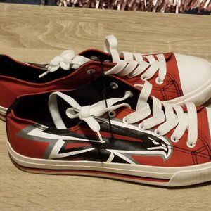 Atlanta Falcon Converse(like ) Sneakers 9M- 10.5 w